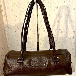 Kate Spade Dark Brown Leather Shoulder Bag